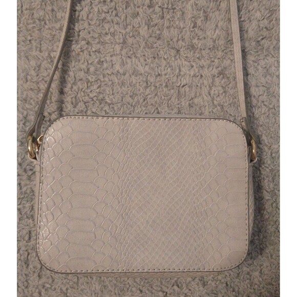 Asos snakeskin print Crossbody Gray Classic - Picture 1 of 10